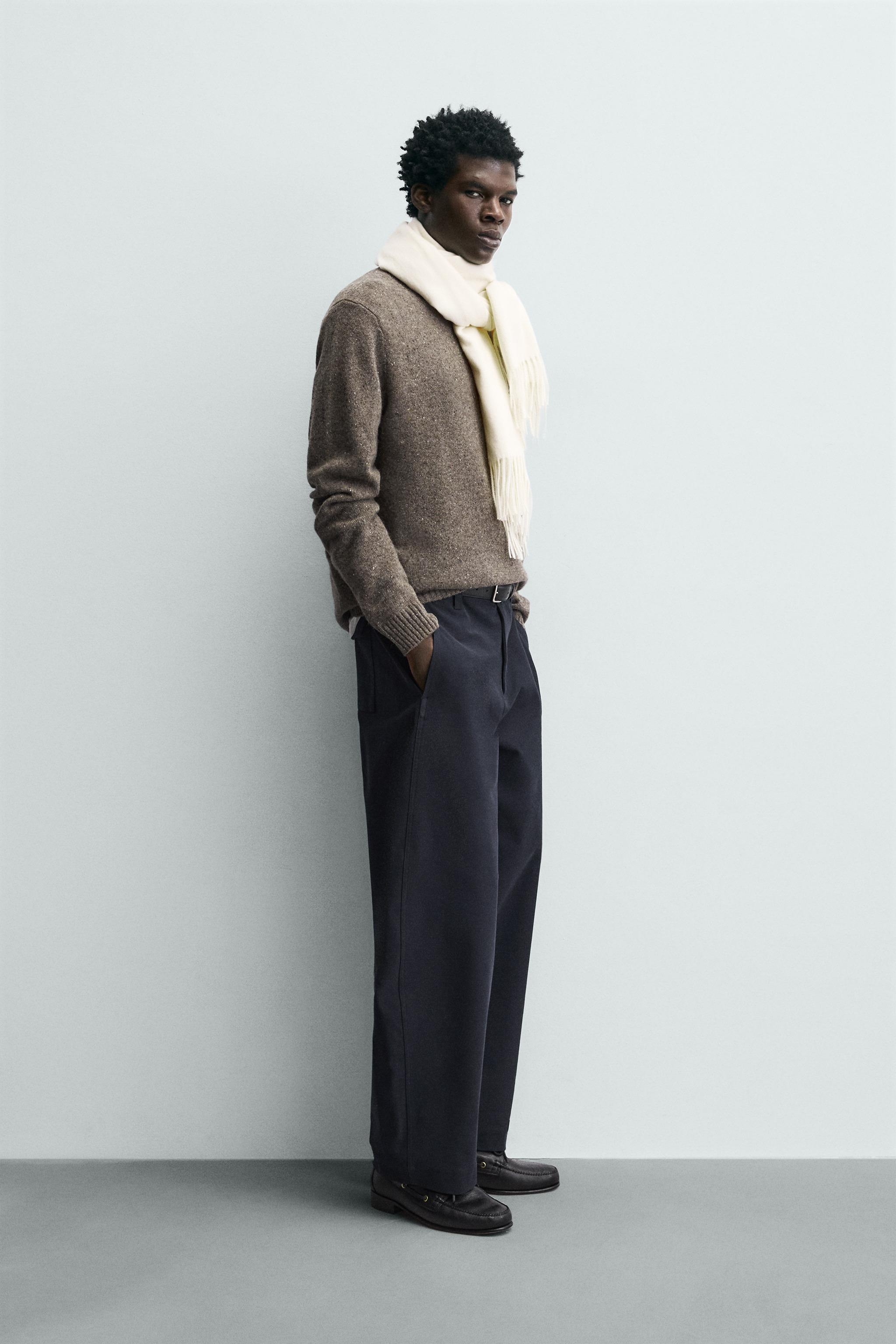 100% WOOL BOTTONATO JUMPER